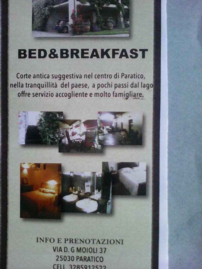 Ca Bobe Bed & Breakfast Paratico Exterior photo